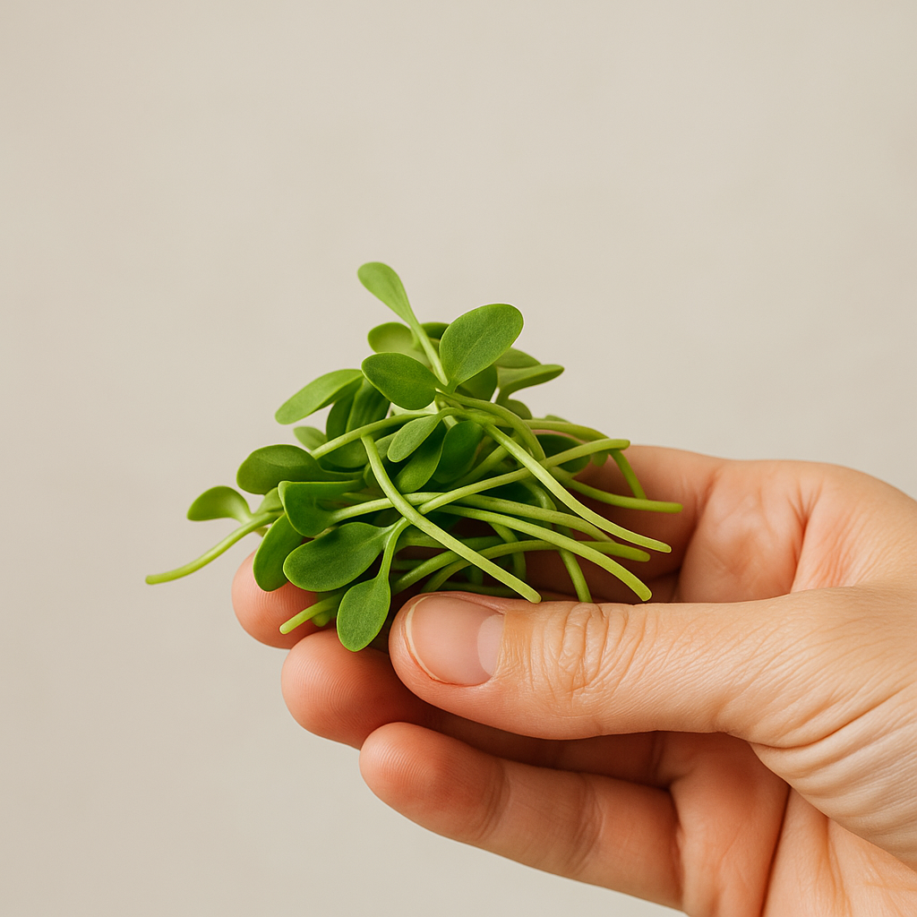 Doskonały smak mikrolistków – chrupiące i świeże